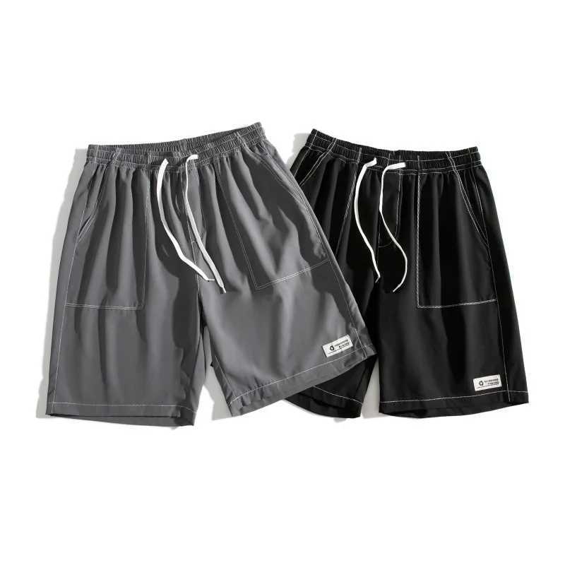 2023 Y2K Summer New Mens Capris Casual Edition Work Clothes Loose Mens 90s Fashion ShortsW240713