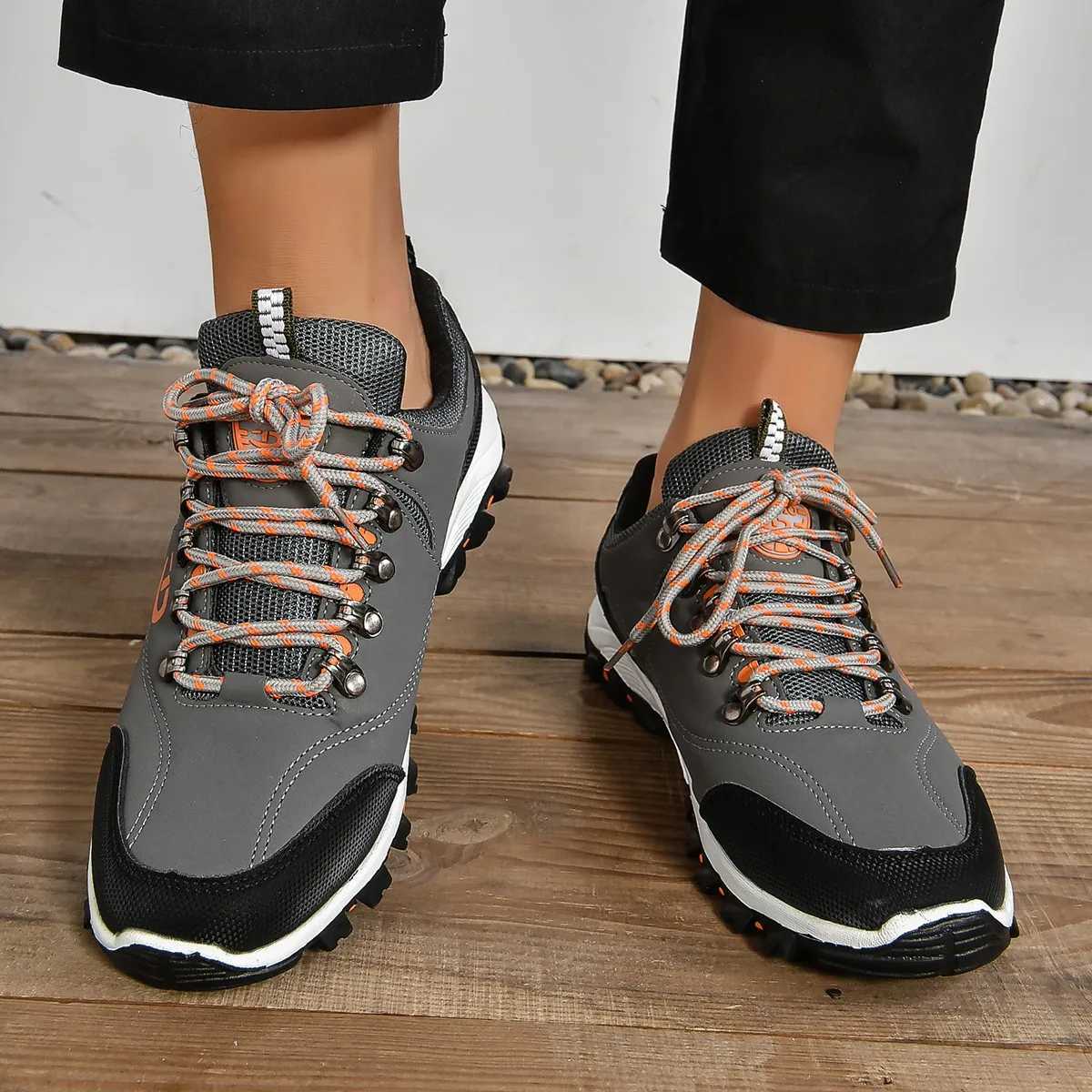 Trend mens casual sports shoes comfortable outdoor platform shoes mens travel lightweight hiking sports shoes size 48 Sapato Masculino Y241008