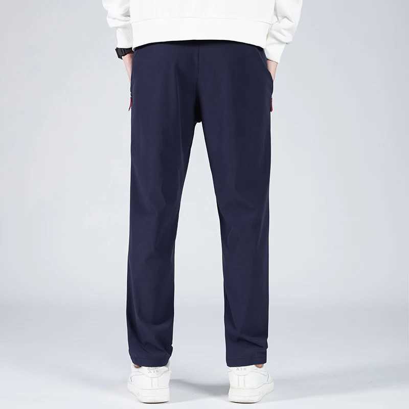 CHRLCK Summer Elastic Men Running Sport Pants Jogging Sweatpants Casual Outdoor Training Gym Fitness TrousersX241008