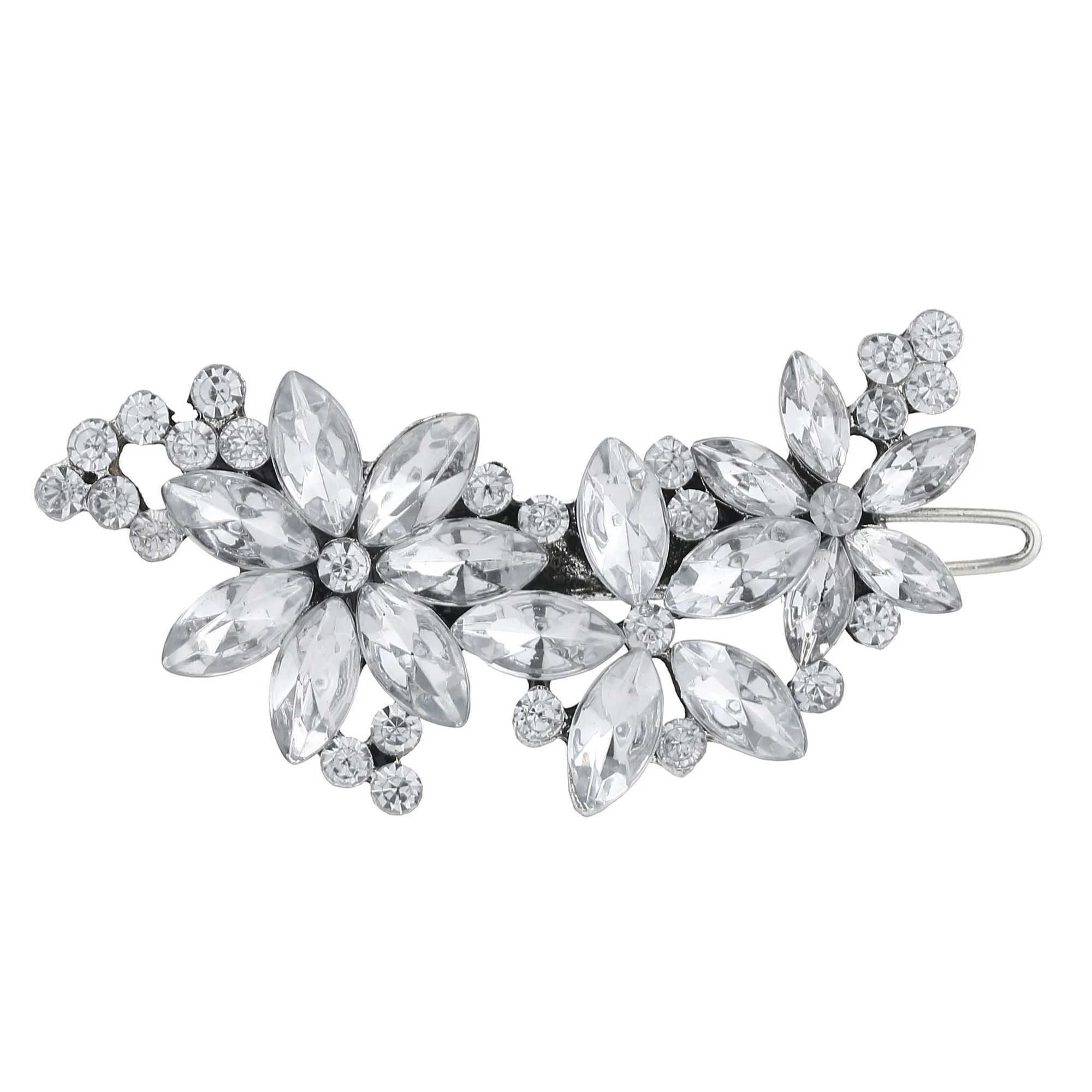 Fashionable ladies crystal rhinestones brides wedding lace hair clips hair accessories jewelry hair accessories W241007