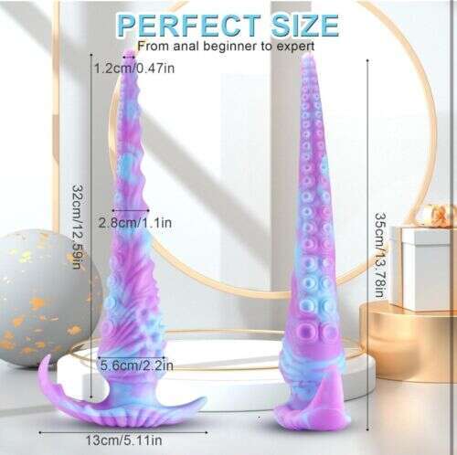 Long Dildo huge analysis plug 13.78 inches analysis adult toy, monster fantasy knot Dildo