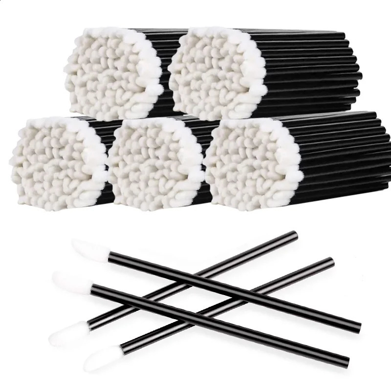 100 disposable lip liner free application lipstick tester bar application for lip brush makeup beauty tools 241008