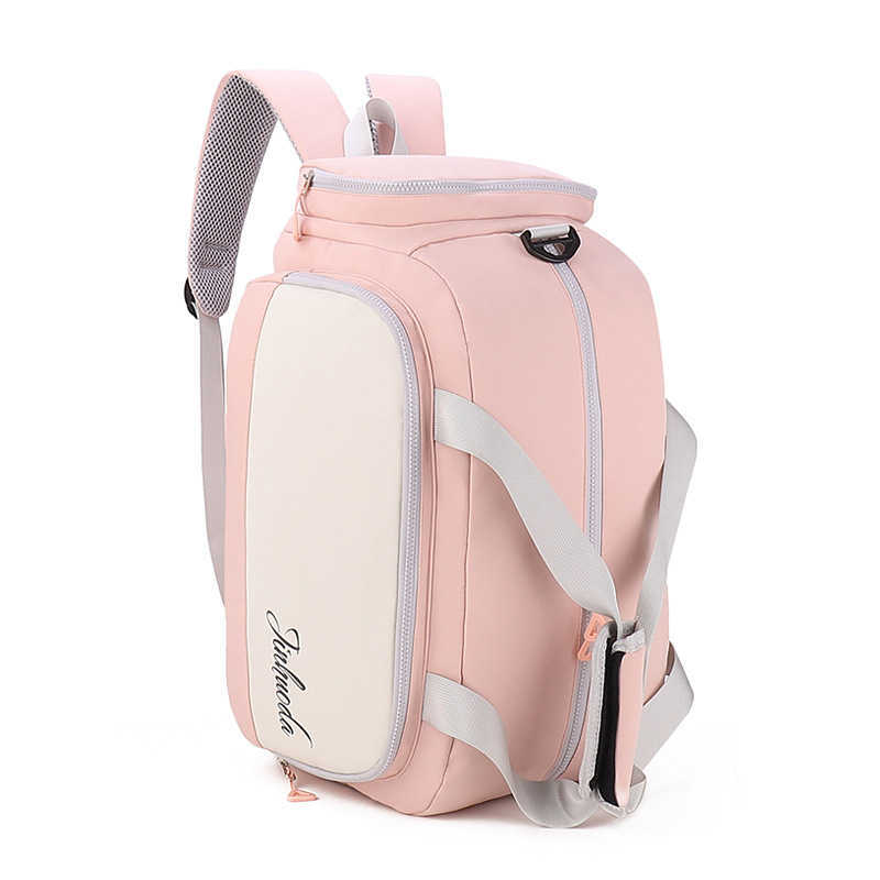 Sports fitness bag women with multifunctional shoe compartment, swimming and yoga bag, large capacity leisure travel backpack for men 241015