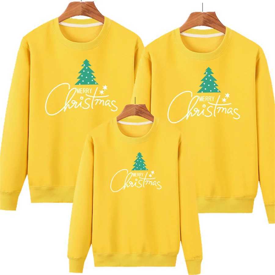 Winter Family Christmas Shirt Christmas Parachute Couple Children Santa Claus Sweater Mother Father Baby Match Sweater Family Appearance W241008