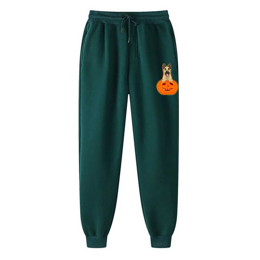 Brand Running Jogging Pants Men Joggers Sweatpants Malinois Halloween Print Gyms Fitness Workout Sporting Clothing TrousersX241008