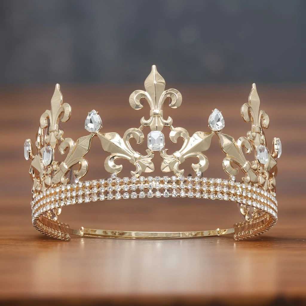 Luxury Baroque Mens Crown Jewelry W241007