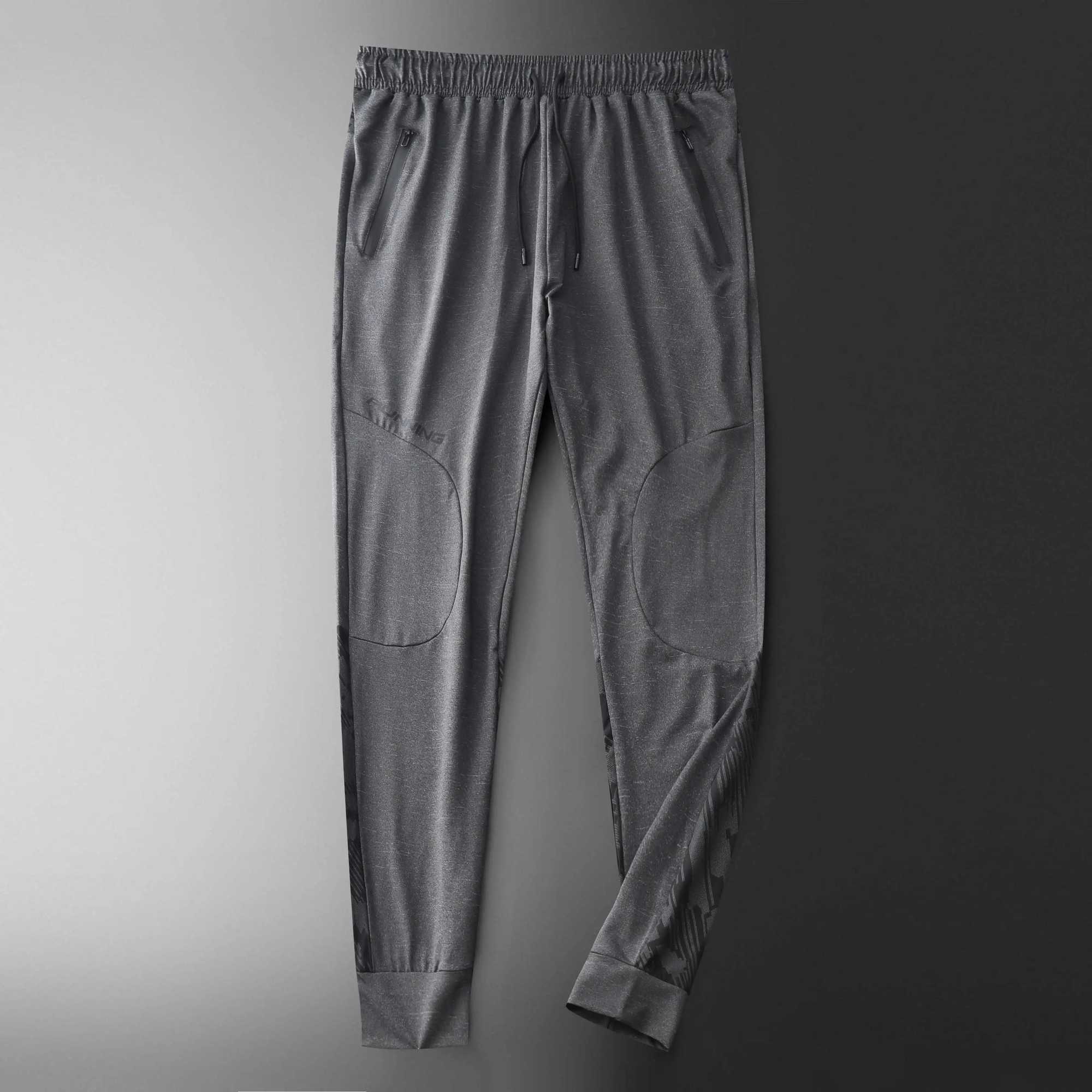 Autumn camouflage Quick dry Men Running Pants Zip pocket Bodybuilding Training Trousers Jogging Fitness Gym loose Sport PantsX241008
