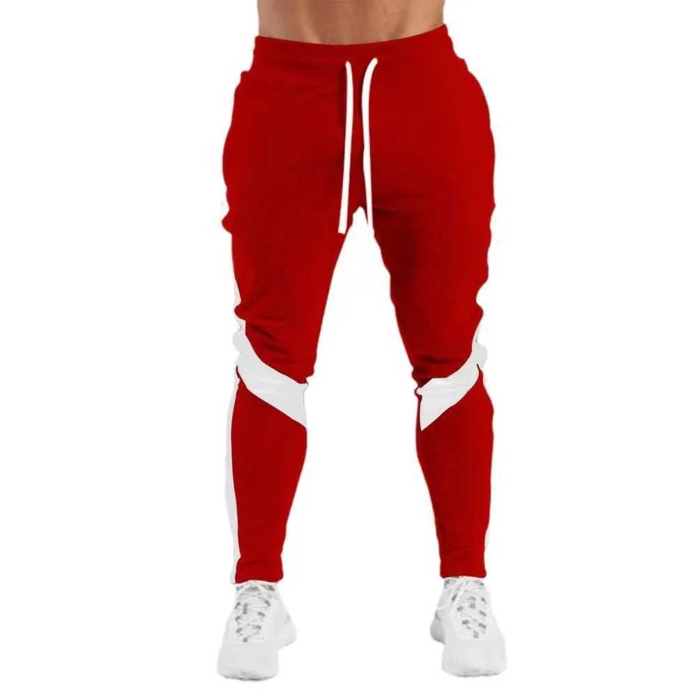 2024 new spring and summer mens casual and fashionable sports pants fitness pants mens jogging pants running exercise joggingX241008