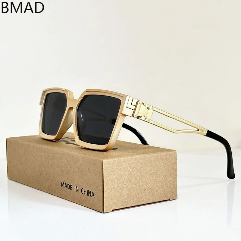 Fashion Sunglasses For Men Vacation Oculos Vintage Square Glasses er Sunglasses Lentes Drop Gafas Lunette 241007