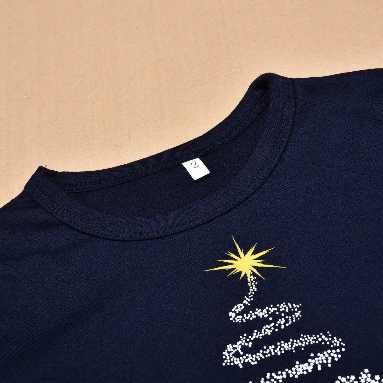 Christmas Pajama Set Family Matching Pajama Womens and Mens Printing Christmas Children Santa Claus reindeer long sleeved family reunion W241008
