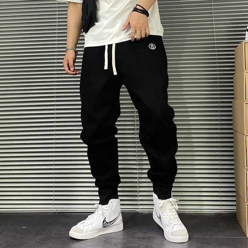 Korean Style Streetwear Loose Oversized Sweatpants Men Clothing Fashion Hip Hop Jogging Pants Male Plus Size Harajuku JoggersX241008