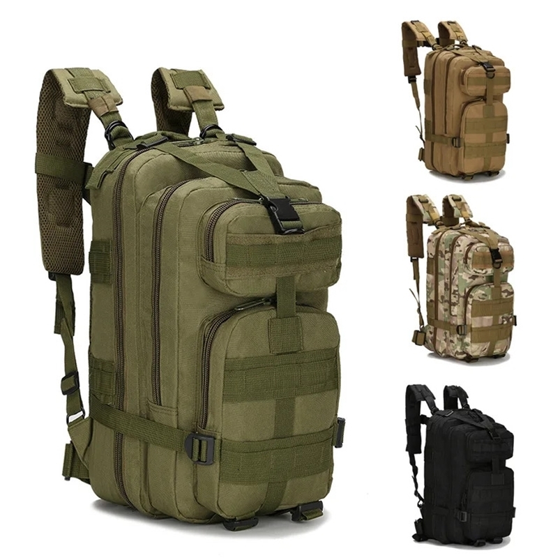 Outdoor 3P tactical backpack 30L first aid bag sports hiking camping hunting handbag climbing training handbag 241008