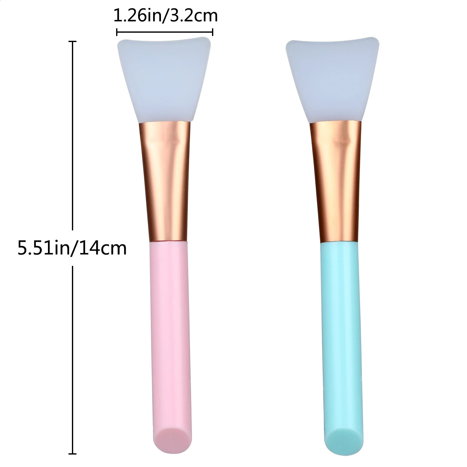 Silicone mask brush beauty brush Self made mask applicator soft brush head 241008