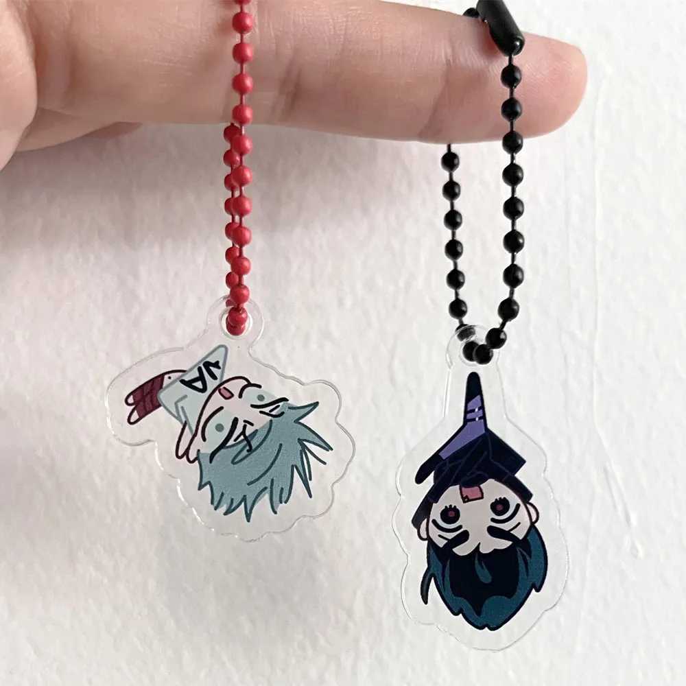 Anime Alien Stage Ivan Till Cosplay Key Chain Acrylic Kawaii Keychains Backpack Pendant Ornament Key Ring Accessories GiftX241008