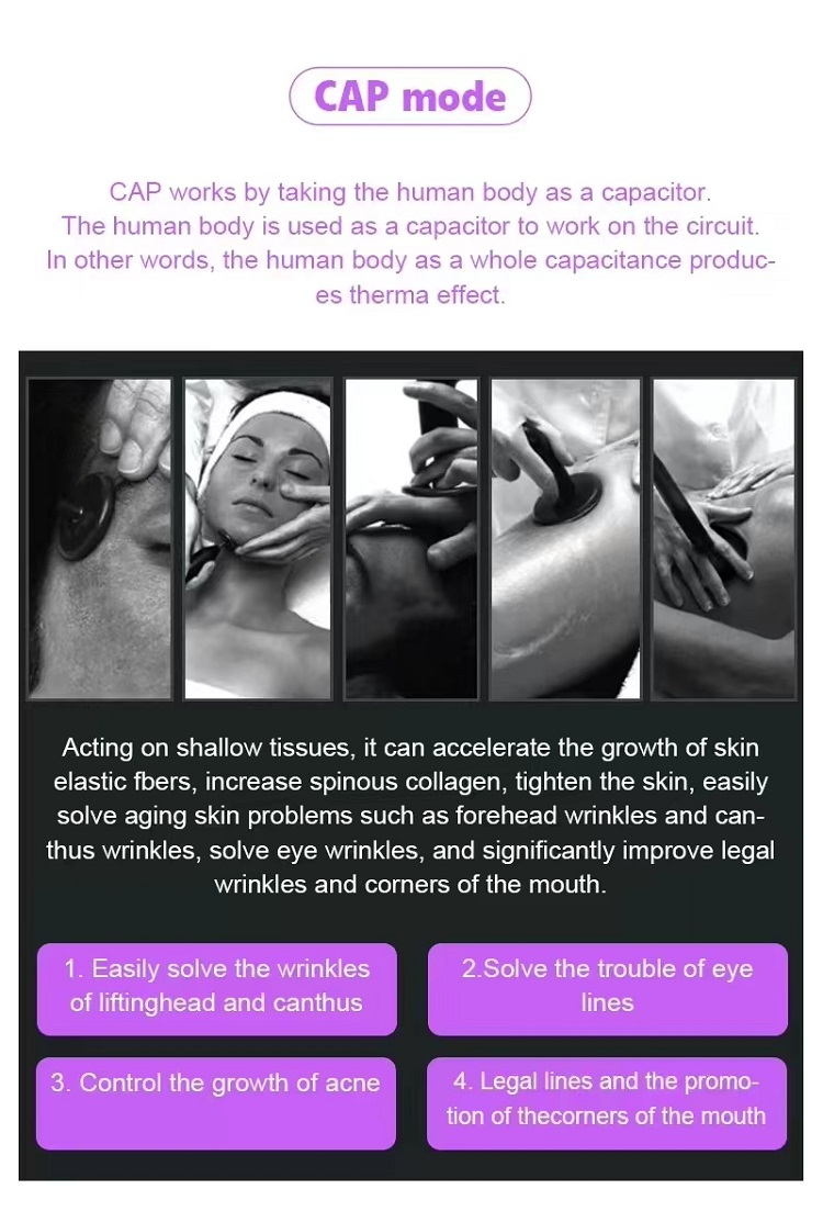 448k Tecar Pain Relief RET Sport Recovery Body Rehabilitation Factory Physiotherapy for face lifting body slimming