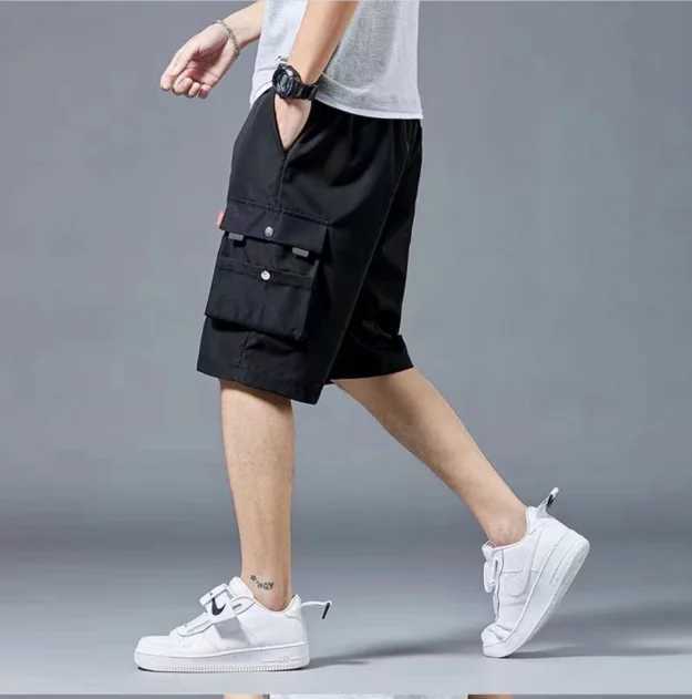 Product shorts mens fashion 2021 summer casual pants student trend Hong Kong style pantsW240713