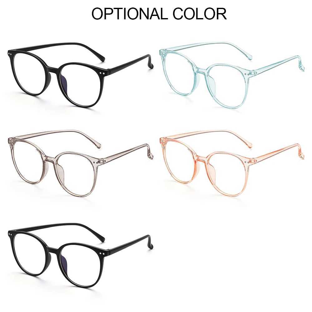 Blue Light Glasses PC Frame Resin Lens Anti Blue Light Blocking Radiation Sunglasses Unisex Trend Clear Lenses Computer GlassesX241008