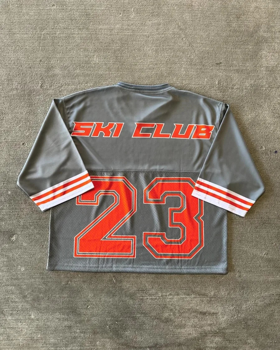 Basketball Clothing Summer Fashion Color Matching Sports T-shirt men American Jerseys Football Style Couple Short-sleeved Shirt 241008