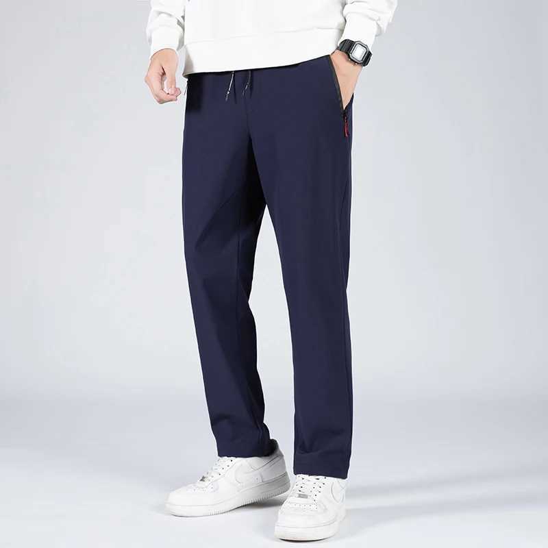 CHRLCK Summer Elastic Men Running Sport Pants Jogging Sweatpants Casual Outdoor Training Gym Fitness TrousersX241008