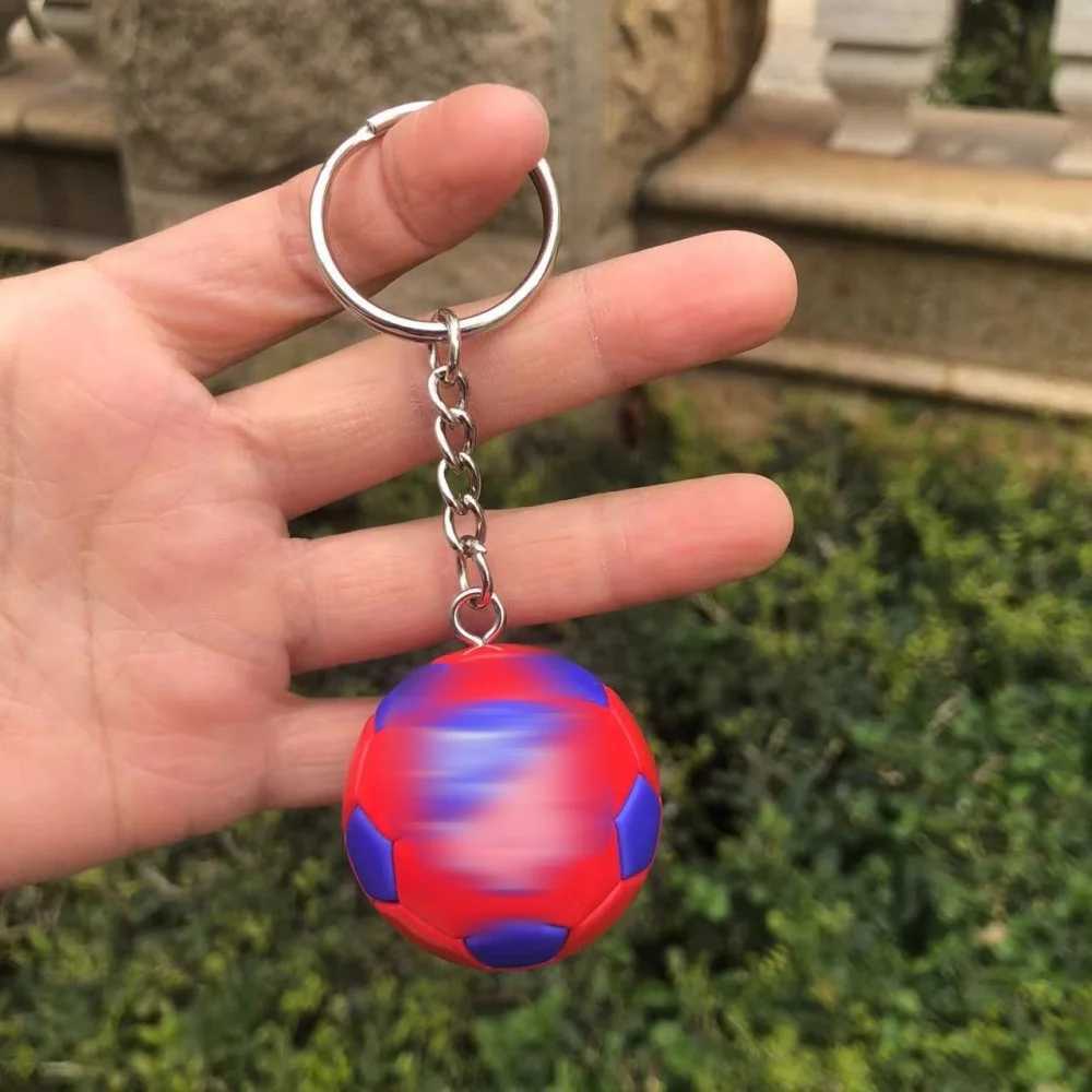 Soccer Favors key chainFootball KeychainBackpacks Charm Car keys Pendants Soccer Fan GiftsX241008