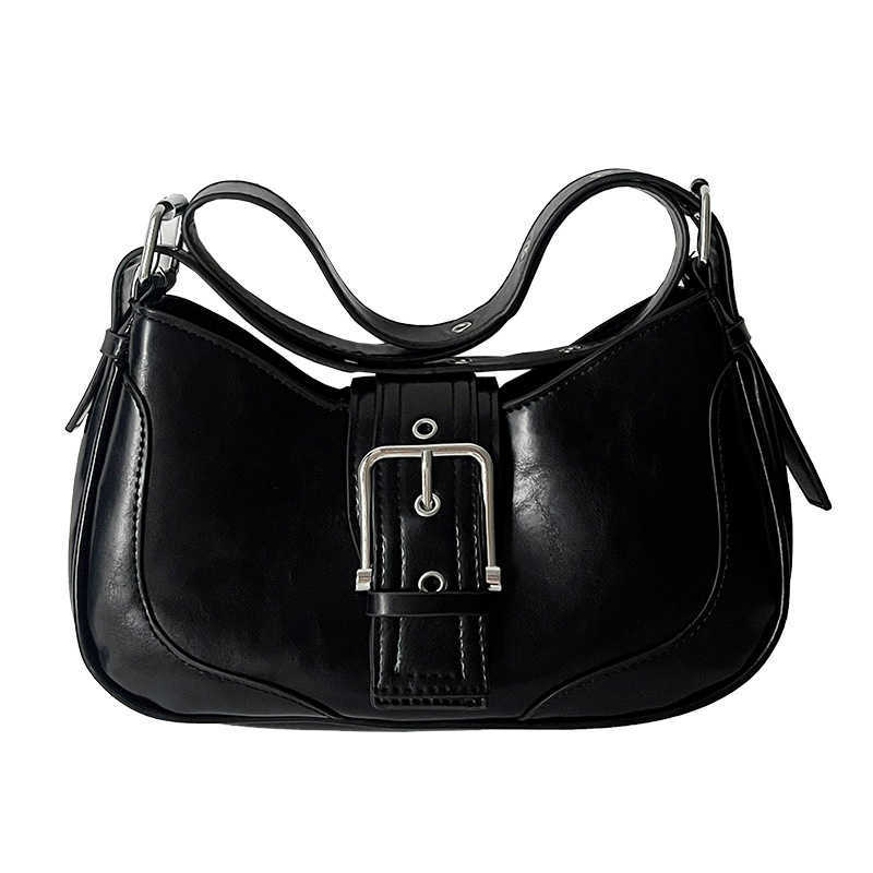 CMM New Spicy Underarm Bag for Women Unique Texture Simple Crescent Bag Single Shoulder Cross Shoulder Bag