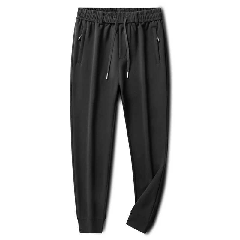 Large Size 7xl 6xl Sweatpants Men Cotton Solid Color Sports Casual Pants 2024 New Autumn Winter Loose Rib Bottom TrousersX241008