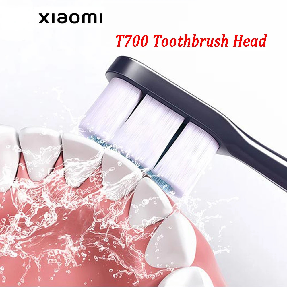 2/4/6 original Mijia toothbrush heads T700 sonic electric toothbrush waterproof soft and healthy replacement Mijia soft bristles 240927