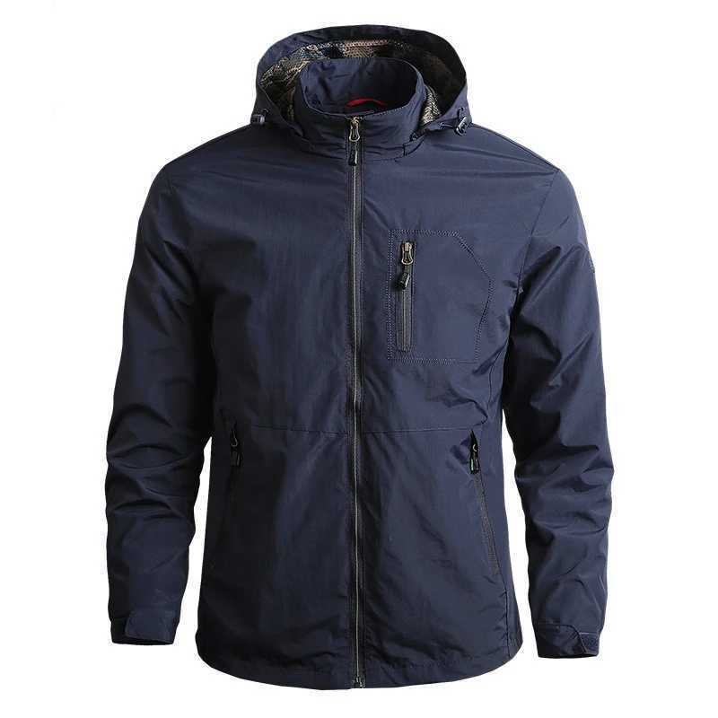 Waterproof Windproof Special Forces Hooded Climbing Coats Camo Spring Autumn Shark Skin Cargo Jackets Unload Thin Jacket MenXJ241008