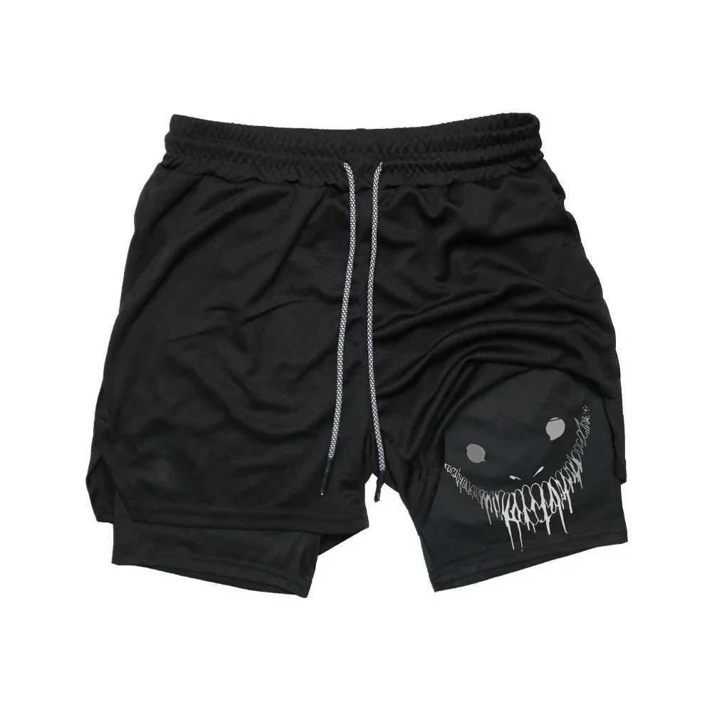 Rampage Running Sprint Mens Fitness Gym Training 2-in-1 Sports Sprint Quick drying Exercise Double Layer SummerW240713