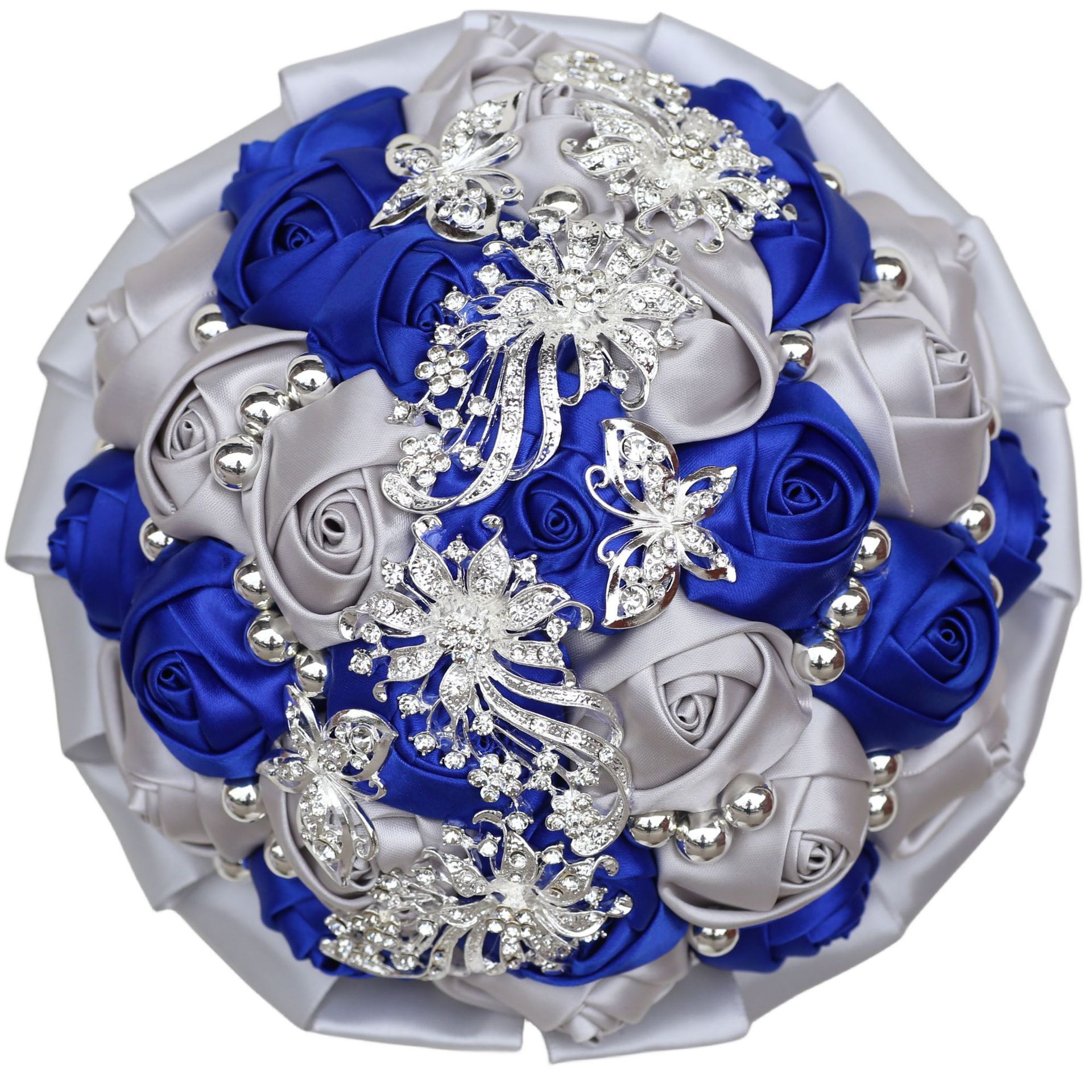 Chic Bridesmaid & Bride Bouquet Set - Premium Quality Wedding Flowers