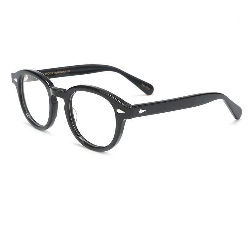 Johnny Depp Eyeglasses Frame Men Women Acetate Computer Optical Retro Lemtosh Style Glasses Spectacle Frame Clear LensX241008
