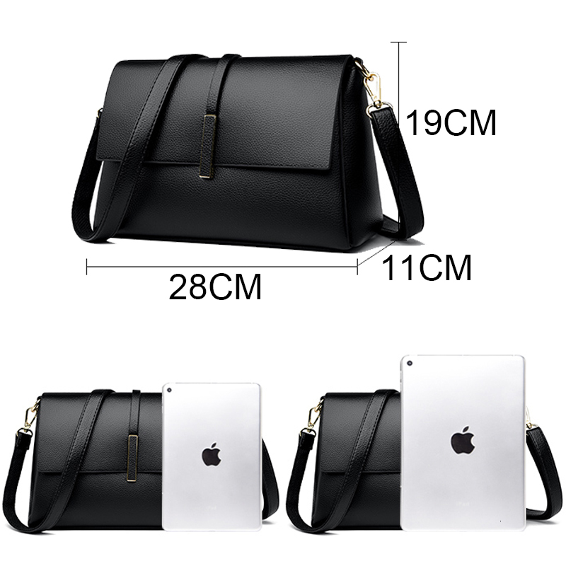 Soft Leather Shoulder Crossbody Bags For Women 2023 Purses And Handbags Designer Fashion Ladies Messenger Bag Sac