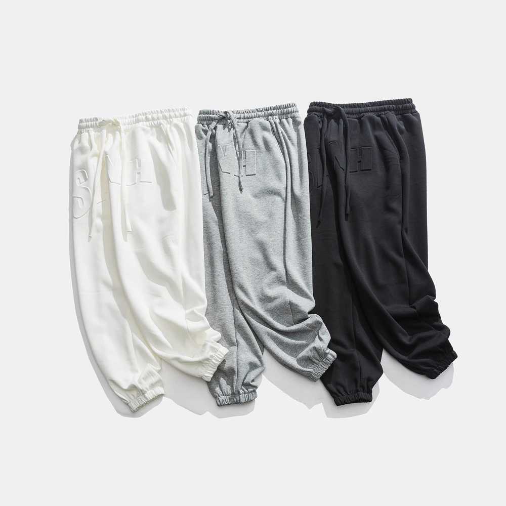 Fashion Streetwear Hip Hop Oversized Sweatpants Men Clothing Harajuku Casual Plus Size Jogging Pants Korean Sports JoggersX241008
