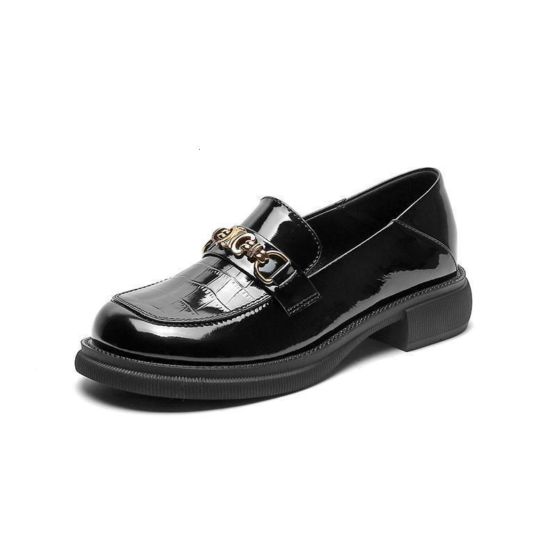 Soft leather small leather shoes, women's British style 2024 new Le Fu shoes, single shoe, one foot, spring and summer trendy shoes, JK leather s
