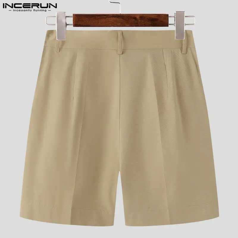 Mens Casual Shorts Button Solid Color Summer Jogger Mens Street Clothing 2023 Korean Fashion Casual Mens Shorts S-5XLW240713
