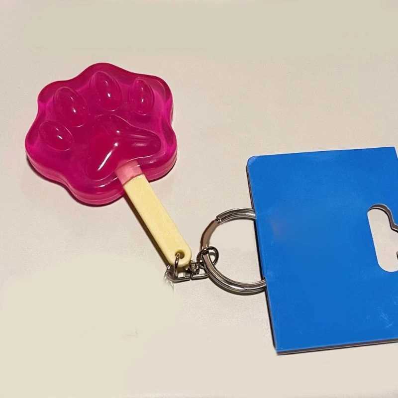 Claw Keychain Colorful Bag Charm Sweet Keyring Gift for Kid Friend FamilyX241008