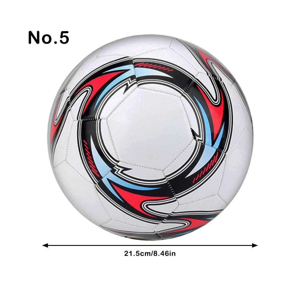 Waterproof PU athlete football match game fun football team cooperation training football ball whiteW241008