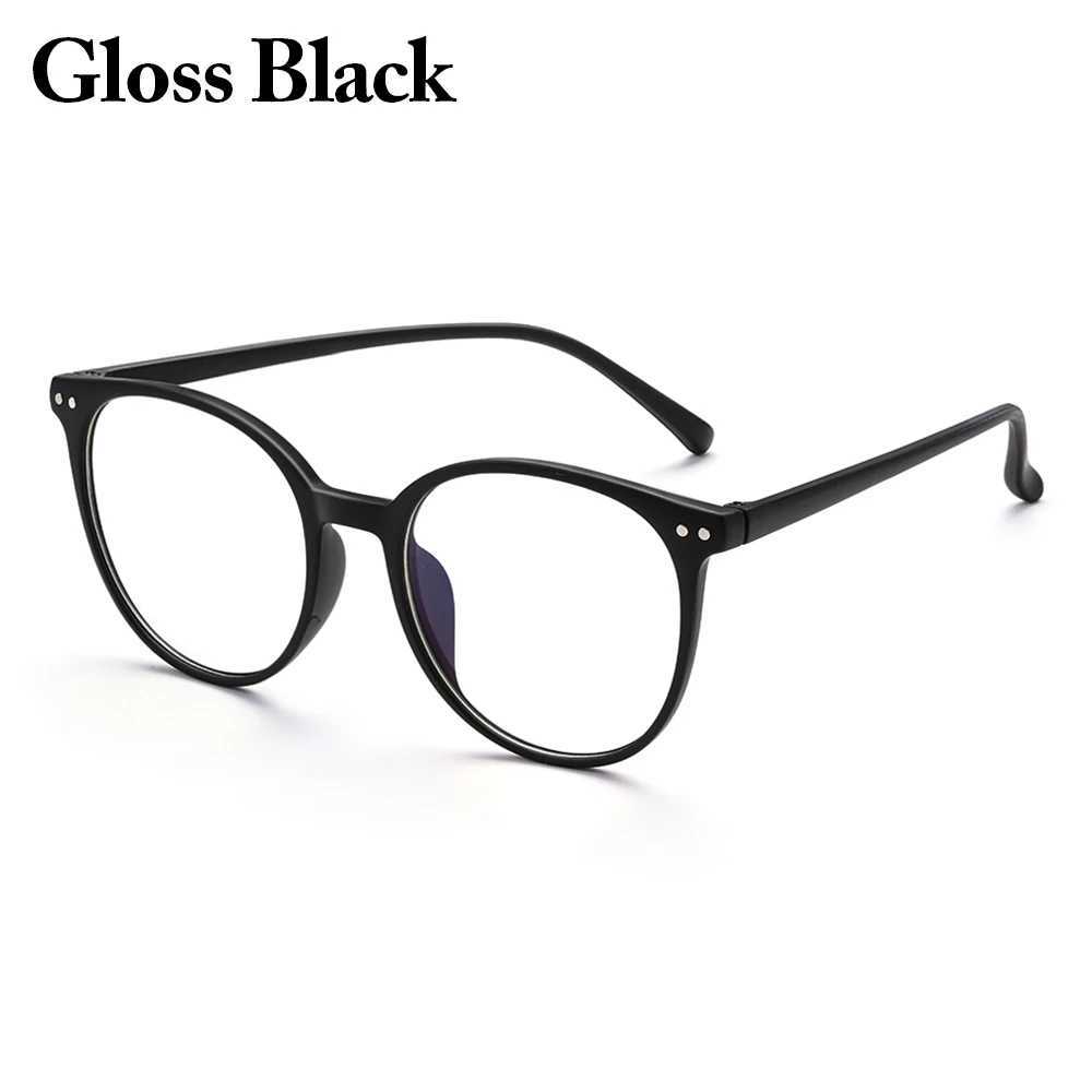 Blue Light Glasses PC Frame Resin Lens Anti Blue Light Blocking Radiation Sunglasses Unisex Trend Clear Lenses Computer GlassesX241008