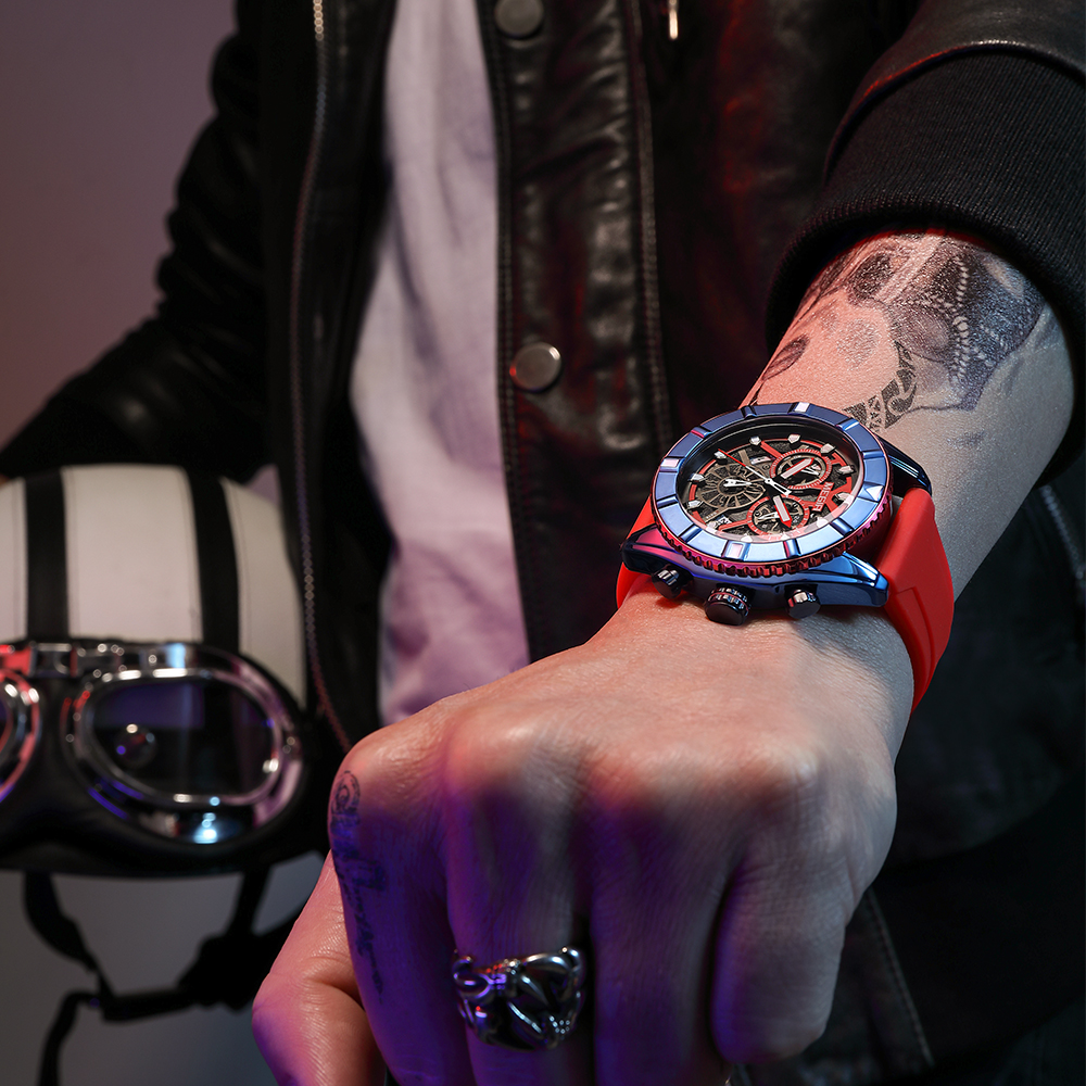 MEGIR Men's Watch Brand Luxury Sports Watch Quartz Clock Waterproof Night Light Timer Men's Watch Reloj Hombre 2209