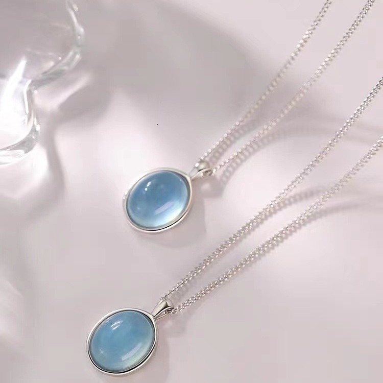 treasure necklace niche 2024 new light collarbone high-end women's neck chain