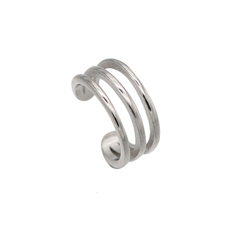 Sier plated clips for women without holes, high-end feeg, clips, studs, bone small earrings, ear rings, simple design