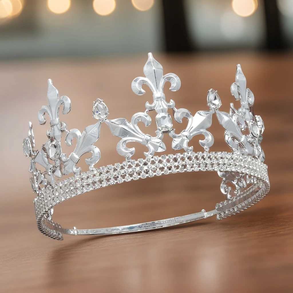 Luxury Baroque Mens Crown Jewelry W241007