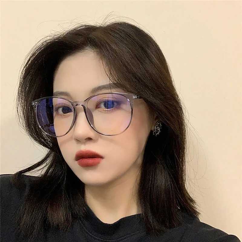 Fashion Ultralight Retro Transparent Frame Plain Men Women Fashion Glasses For Wedding Party Decorate Eyeglasses GlassesX241008