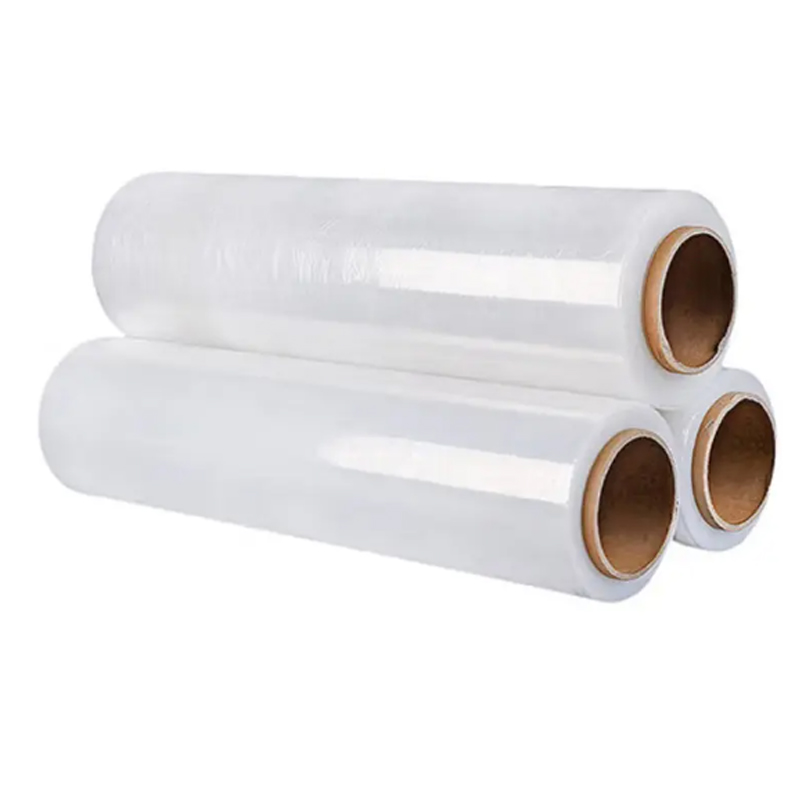 Individual packs are 50cm wide by 244 metres long of flexible transparent absorbent material that is durable and suitable for mobile heavy-duty shrink