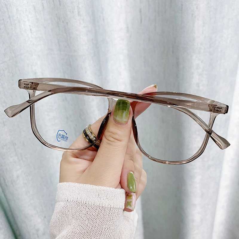 Trendy Square Glasses For Women Men Anti Blue Light Bloking Ultralight PC Frame Eyewear Computer EyeglassesX241008