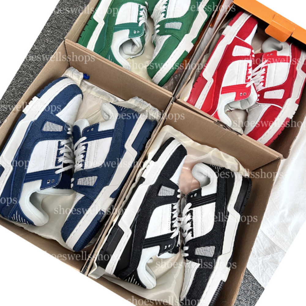 Designer Shoes Causal Shoes Embossed logo Multicolor luis viutonity shoe casual Sneakers casual shoes thick soled men women Platform Sole Sneakers Size 36-45