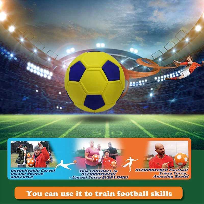 Curve Swerve Football Magic Football Toy is the perfect gift for childrens outdoor competitions football training or gamesW241008