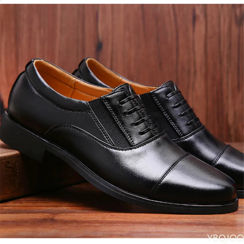 Mens dresses shoes s business leather shoes mens comfort points social shoes mens sports and leisure shoes 240923