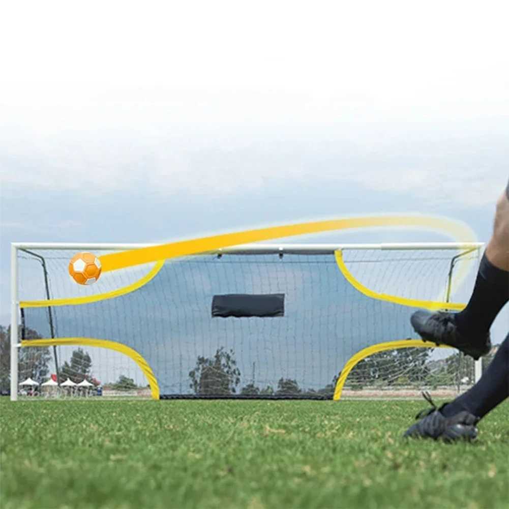 Size 5 Curve Sweep Football High Visibility Sports Curve Sweep Football Rubber Line Fun Football Toys for Boys and GirlsW241008