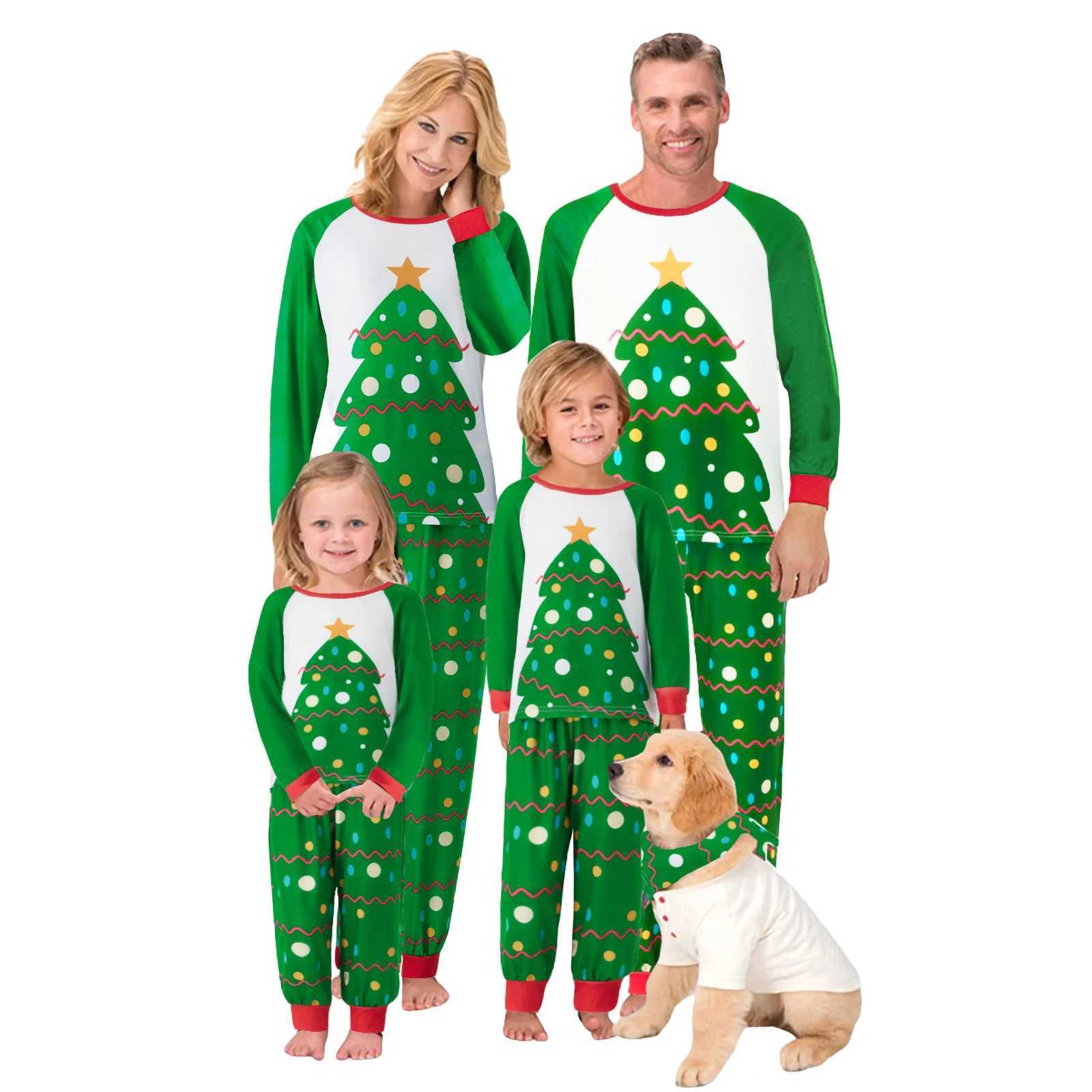 Family Matching Christmas Pajamas and Dog Clothes Snowman Blue Mother Childrens Pajama Set Pajama Set Father Son Pajama Set W24100811